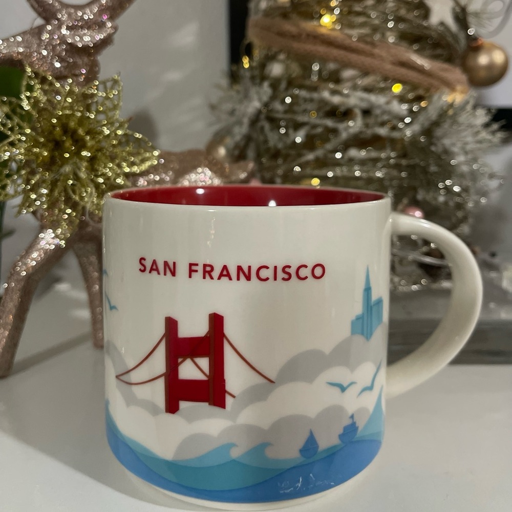 Starbucks Limited Collection San Francisco Mug     “YOU ARE HERE”  Collector Mug
